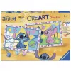 RAVENSBURGER CreArt Junior - Stitch & Angel maalaa numeroilla -sarja