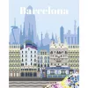 RAVENSBURGER CreArt maalaa numeroilla -sarja - värikäs Barcelona