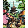 RAVENSBURGER CreArt maalaa numeroilla -sarja - Japani