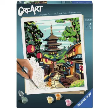 RAVENSBURGER CreArt maalaa numeroilla -sarja - Japani