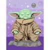 Ravensburger CreArt Star Wars - meditoiva Grogu maalaa numeroilla -sarja