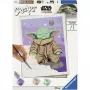 Ravensburger CreArt Star Wars - meditoiva Grogu maalaa numeroilla -sarja