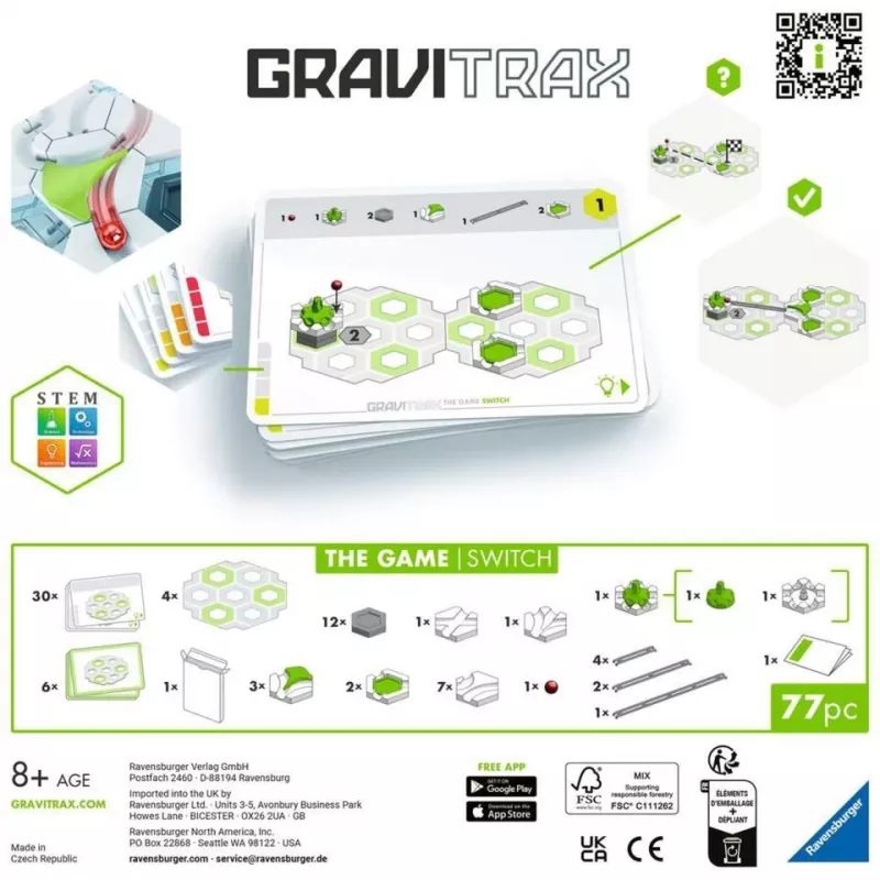 Ravensburger GraviTrax Game Switch -lisäsarja
