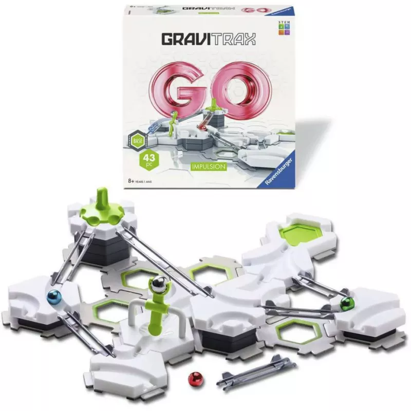 Ravensburger GraviTrax GO Impulsion kuularata laajennussarja (25 osaa)