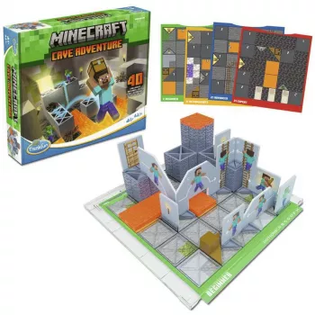 Ravensburger Minecraft Cave Adventure lautapelin lisäosa
