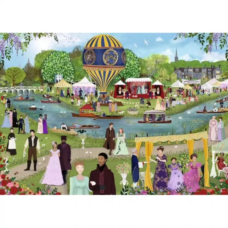 Ravensburger palapeli Bridgerton - To See and Be Seen 1000 palaa