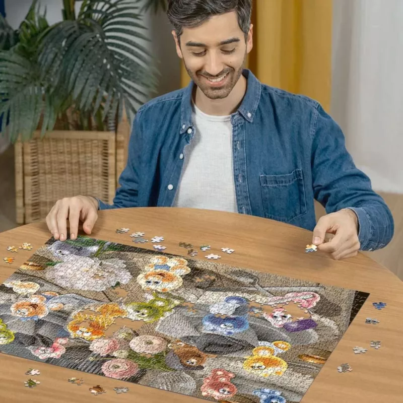 RAVENSBURGER palapeli Gelini kattaa pöydän (1000 palaa)