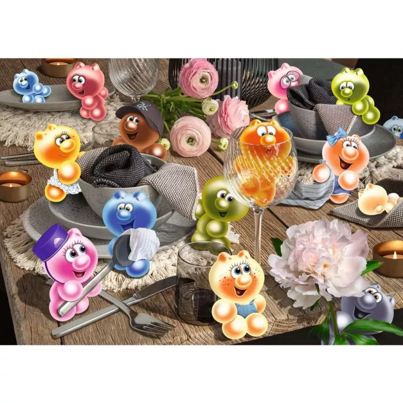 RAVENSBURGER palapeli Gelini kattaa pöydän (1000 palaa)