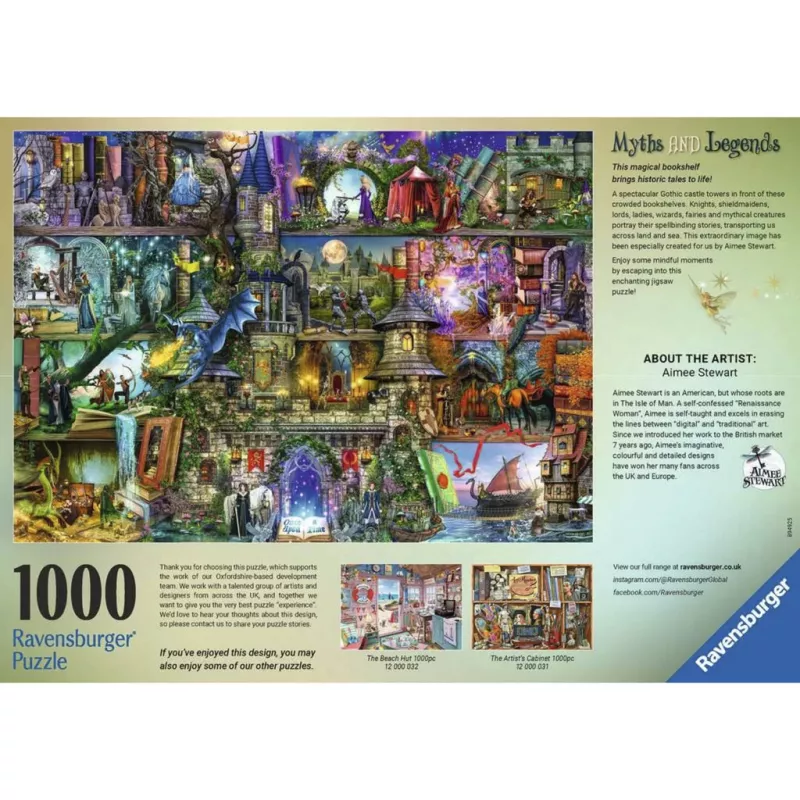 RAVENSBURGER palapeli Mythen und Legenden (1000 palaa)