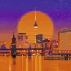 Ravensburger palapeli Neon Collection Berlin (500 palaa)