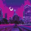 Ravensburger palapeli Neon Collection Los Angeles (500 palaa)