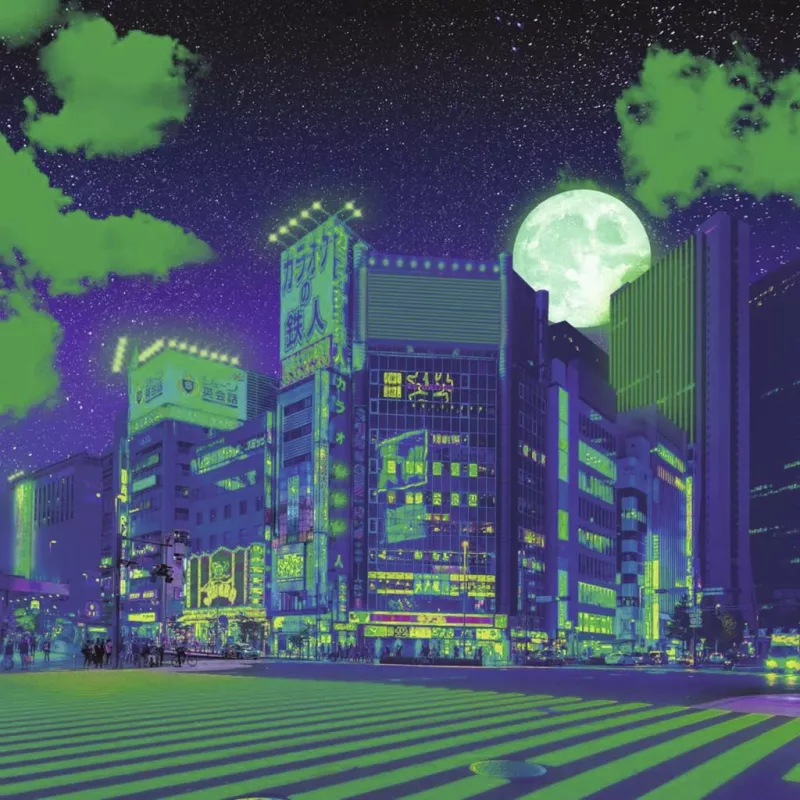 Ravensburger palapeli Neon Collection Tokio (500 palaa)