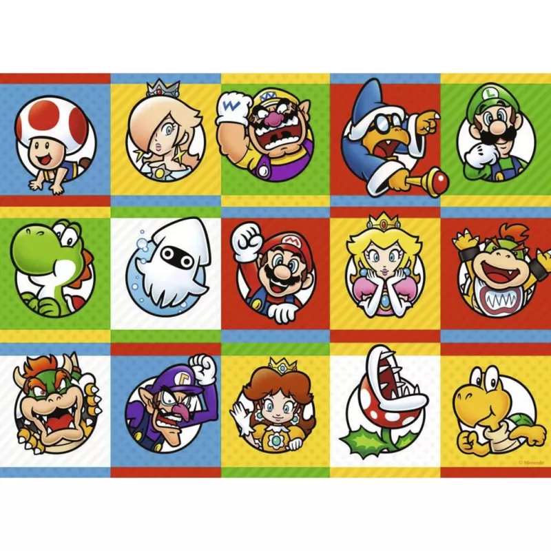 Ravensburger palapeli Nintendo Super Mario - Character Collection (200 palaa)