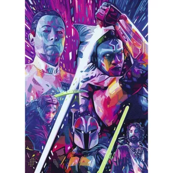 Ravensburger palapeli Star Wars The Hyperspace Collection: Ahsoka (500 palaa, suuret palat)