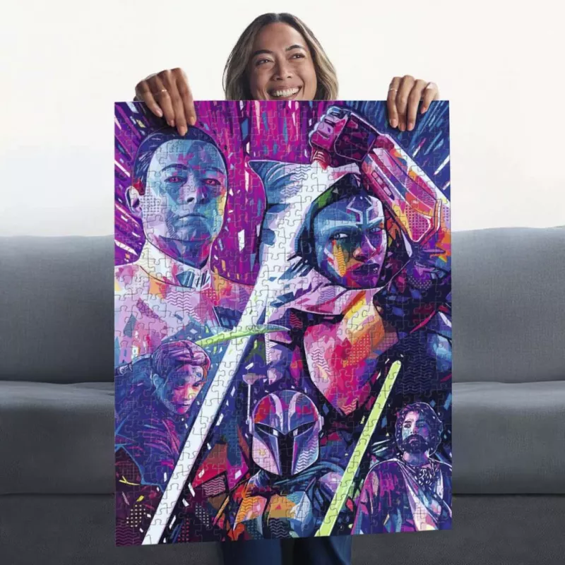 Ravensburger palapeli Star Wars The Hyperspace Collection: Ahsoka (500 palaa, suuret palat)