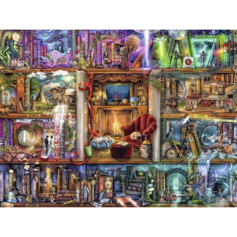 Ravensburger palapeli The Grand Library (1500 palaa)