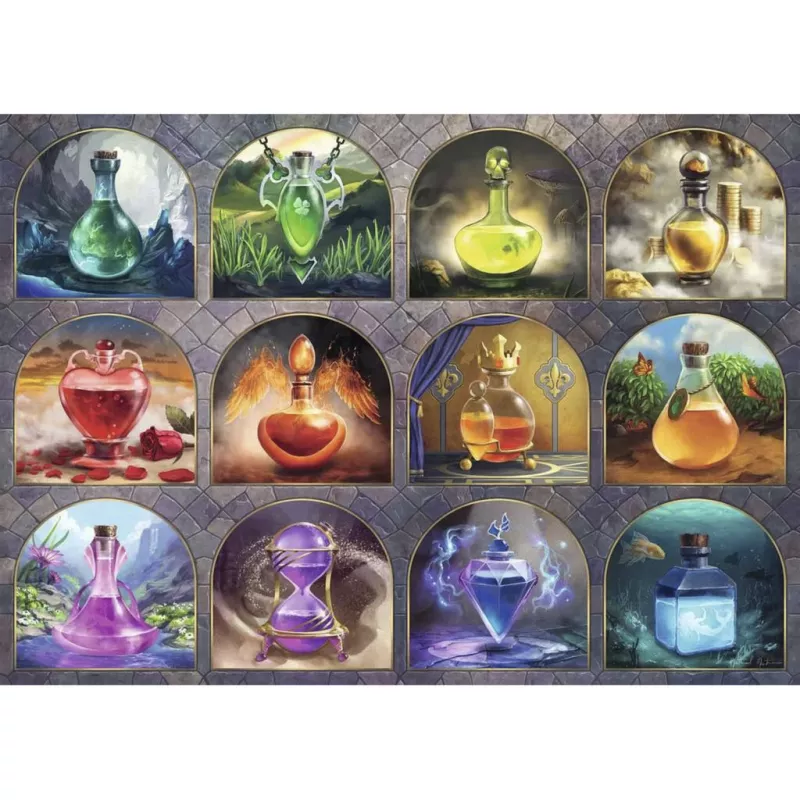Ravensburger palapeli Zaubertränke (1000 palaa) - Fantasy Magic Potions palapeli