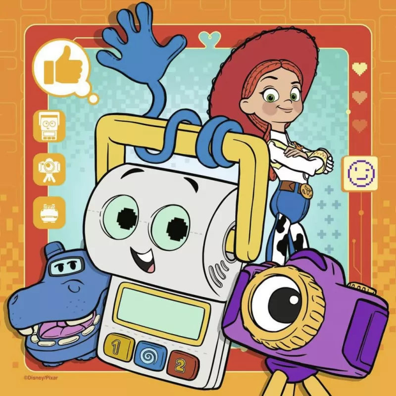 RAVENSBURGER Toy Story 5 palapelisarja (96 palaa)