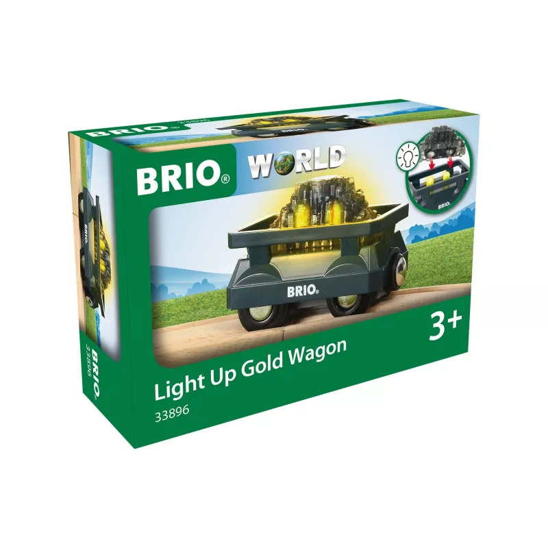 RAVENSBURGER World Goldwaggon valolla H0-raideleveys