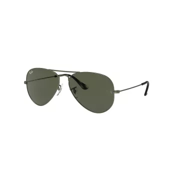 Ray-Ban Aviator Classic aurinkolasit RB3025 55/14/135 mm kulta/vihreä