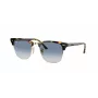 Ray-Ban Clubmaster RB3016 aurinkolasit läpinäkyvä harmaa sininen liukuväri 51 mm