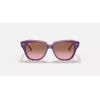 Ray-Ban Junior RB9186S711814 aurinkolasit - kulmikas kehys, tummansiniset linssit, 46 mm