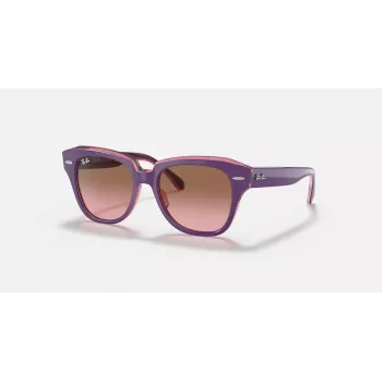 Ray-Ban Junior RB9186S711814 aurinkolasit - kulmikas kehys, tummansiniset linssit, 46 mm