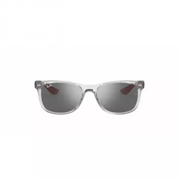 Ray-Ban Junior RJ9052S70636G lasten aurinkolasit läpinäkyvä sininen vaaleansininen liukuva 48 mm