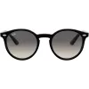 Ray-Ban Junior RJ9064S100114 aurinkolasit läpinäkyvä harmaa Light Grey Gradient 44 mm