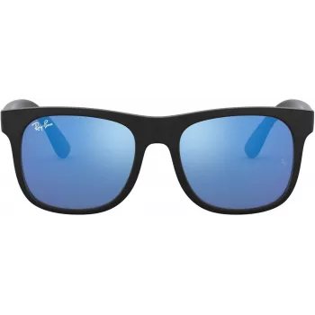 Ray-Ban Junior RJ9069S702855 aurinkolasit läpinäkyvä sininen 48 mm