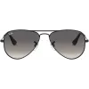 Ray-Ban Junior RJ9506S220115 aurinkolasit, mattamusta, harmaa liukuva linssit, 50/13/120 mm