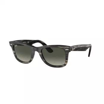 Ray-Ban Original Wayfarer Classic -aurinkolasit RB2140-136071 läpinäkyvän harmaa kehys harmaa Gradient-linssi 55/18/145 mm