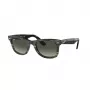 Ray-Ban Original Wayfarer Classic -aurinkolasit RB2140-136071 läpinäkyvän harmaa kehys harmaa Gradient-linssi 55/18/145 mm
