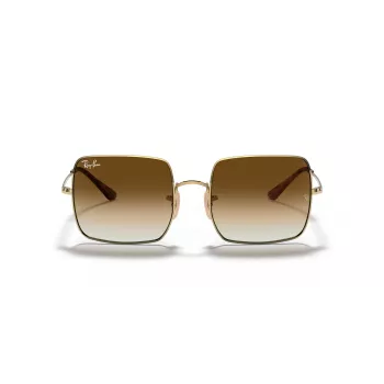 Ray-Ban RB1971-914751 Square 1971 aurinkolasit - kiillotettu kultakehys, ruskeat liukuvärjätyt linssit, 54 mm