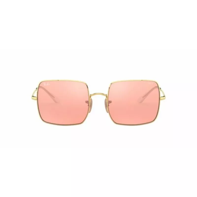 Ray-Ban RB1971 Square 1971 Classic aurinkolasit kulta pinkki-ruskea liukuväri 54 mm