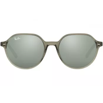 Ray-Ban RB2195 Hawkeye aurinkolasit läpinäkyvä harmaa vaaleansininen/violetti liukuväri 51 mm