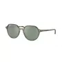 Ray-Ban RB2195 Hawkeye aurinkolasit läpinäkyvä harmaa vaaleansininen/violetti liukuväri 51 mm
