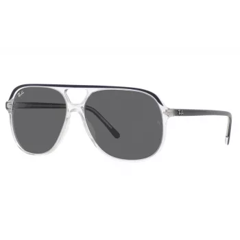 Ray-Ban RB2198 The Hawkeye aurinkolasit läpinäkyvä harmaa sininen liukuväri 56/14/145 mm unisex