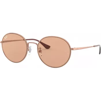 Ray-Ban RB3612 Marshal II kuusikulmainen aurinkolasit kulta/ruskea liukuväri 56 mm