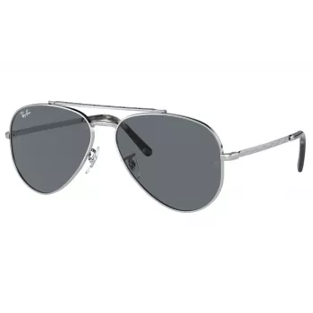 Ray-Ban RB3625003R562 New Aviator aurinkolasit unisex kulta metalli harmaa liukuväri 62mm
