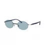 Ray-Ban RB8060-004-80 unisex Pilot aurinkolasit gunmetal harmaa 54 mm