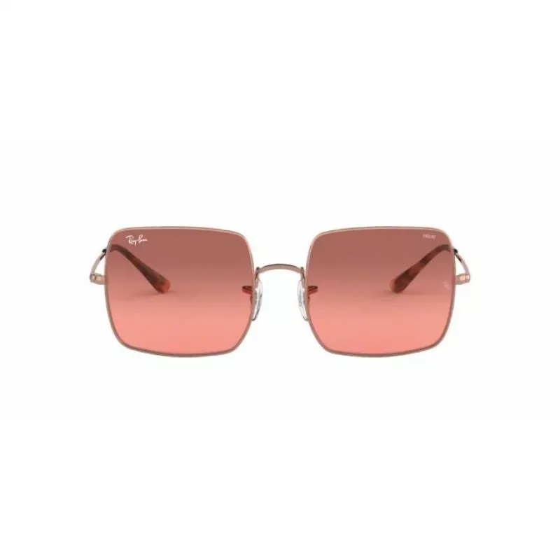 Ray-Ban Square 1971 RB1971 aurinkolasit kulta tummanharmaa 54 mm unisex