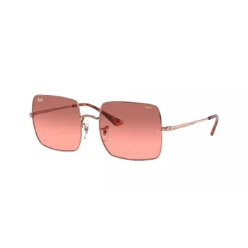 Ray-Ban Square 1971 RB1971 aurinkolasit kulta tummanharmaa 54 mm unisex