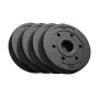 REBEL ACTIVE bitumipainosarja 4x5 kg, 51 mm reikä - olympiatankoihin