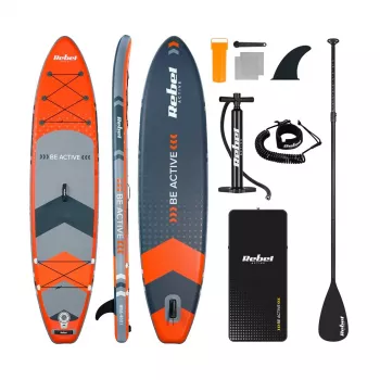 REBEL ACTIVE RBA-4500 täytettävä SUP-lauta 350 cm oranssi