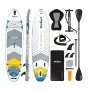 REBEL Active SUP-lauta RBA-4507-WH - puhallettava stand-up-paddleboard 10'6