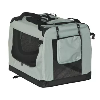 REBEL ANIMALS Transporter taitettava kuljetuslaukku XL 82x58x58 cm harmaa