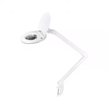 REBEL tarkastusvalaisin suurennuslasilla 5D 8W (60 SMD) - valkoinen