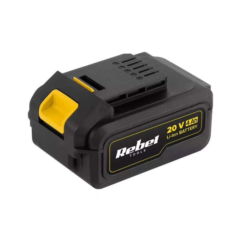 Rebel Tools RB-2002 20V 4Ah Li-Ion akku LED-näytöllä