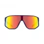 Red Bull Spect Dash aurinkolasit - sininen/ruskea/Red Mirror CAT3